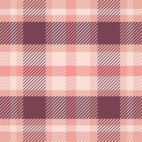 Premium Vector A Pink Plaid Pattern With Stripes