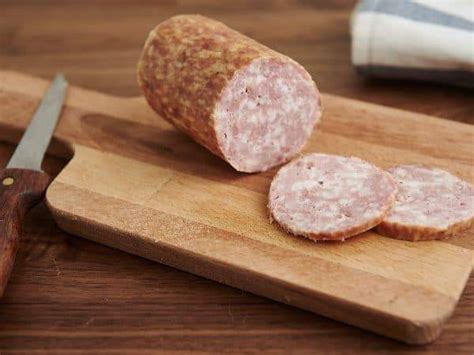 Saucisson à l ail 1 u La Cordière Locavor fr