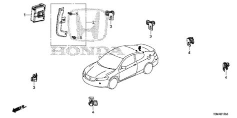 T A A Sensor Unit Parking Honda Accord Genuine