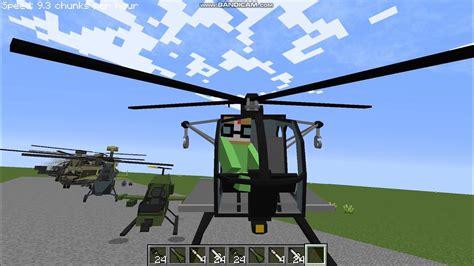 Minecraft Flans Mod Helicopter Review Read Desc Youtube