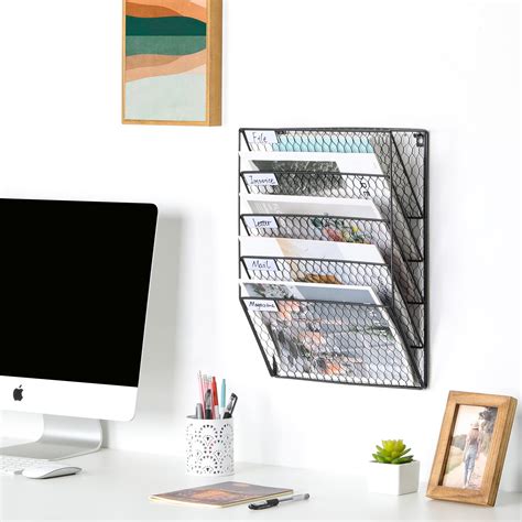 Snapklik PAG Hanging Wall File Holder Office Wall Organizer Mail