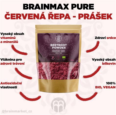 Brainmax Pure Burak Proszek Bio 500G Ceny I Opinie Ceneo Pl