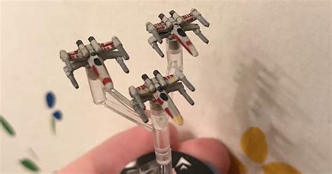 Some Of The Wins And Losses From Painting My Star Wars Armada Squadrons Album On Imgur