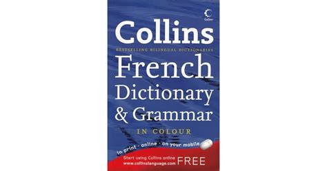 Collins French Dictionary And Grammar By Collins