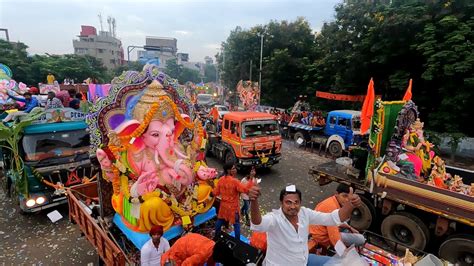 Ganesh Shobha Yatra Ganesh Nimajjanam Ganesh Visarjan Ganesh