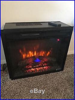 Twin Star 26 Black Electric Fireplace Insert with26 BB Kit (26EF031GRA)