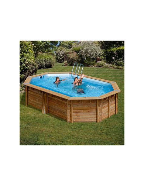 Piscina De Madera Gre Sunbay Grenade Ovalada X X Piscinarium