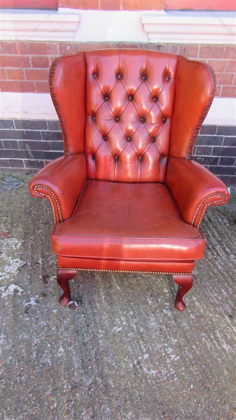 Antiques Atlas Vintage Deep Buttoned Leather Armchair