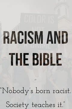 50 Epic Bible Verses About Racism Discrimination Prejudice