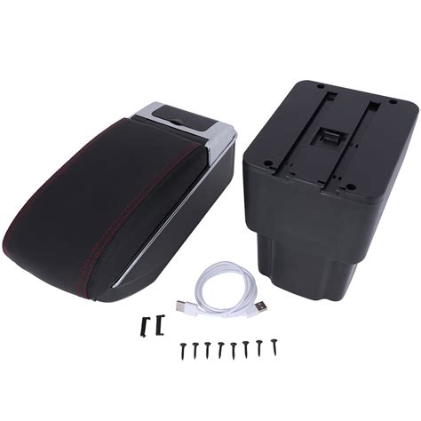 Automuto Center Console Armrest Kit Box Replacement For Nissan Juke