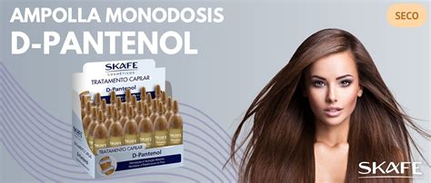 Ampolla Monodosis Skafe D Pantenol 10ml BrasilyBelleza