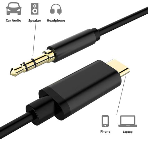 Headphones Adapter Usb C To 35mm Aux Cable Lightning To 35 Mm