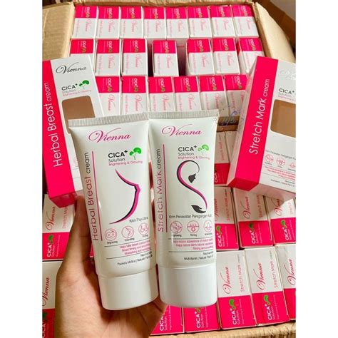 Jual Vienna Breast Cream Stretch Mark Cream Shopee Indonesia