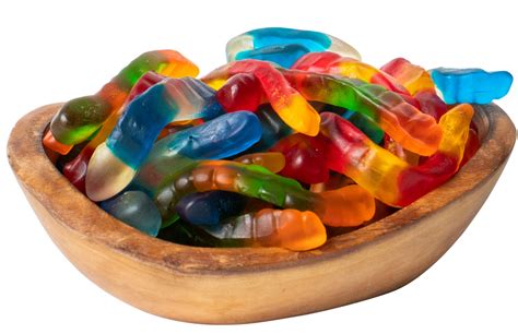 Rainbow Gummy Worms Confection Collection