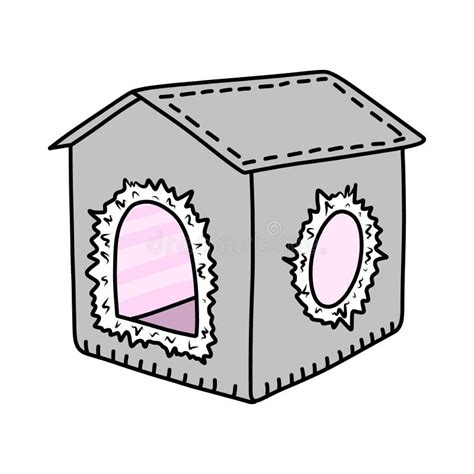 Hogar Vectorial De Animales Suaves En Forma De Garabato. Barkitectura ...