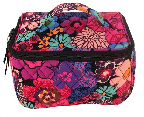 Amazon Vera Bradley 4 Piece Cosmetic Organizer Floral Fiesta