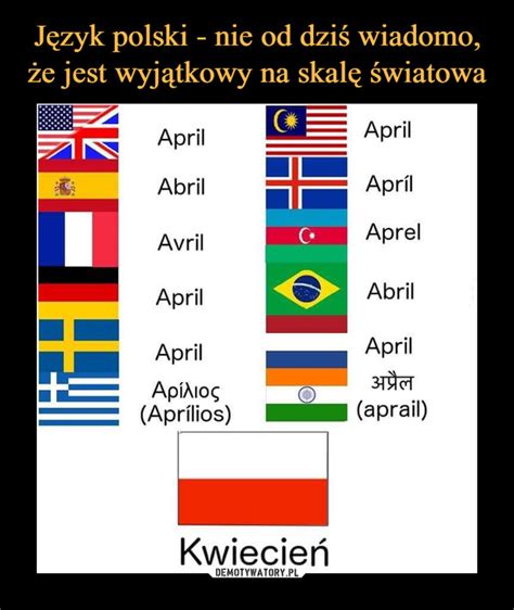 J Zyk Polski Nie Od Dzi Wiadomo E Jest Wyj Tkowy Na Skal Wiatowa