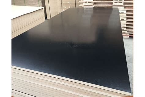 Black Coated Melamine Mdf Board