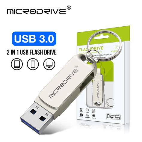 2 W 1 OTG 3 0 USB I B Yskawica Dla IPhone Flash Pen Drive Pendrive