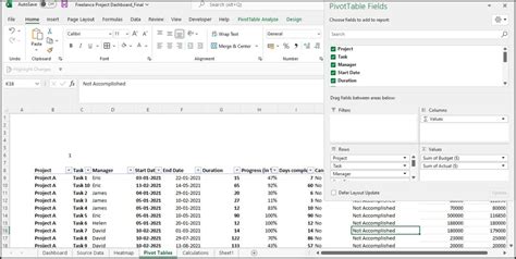 How to Create an Interactive Excel Dashboard