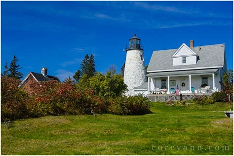 Autumn in Maine - Lighthouses and Sunset! - Corey Ann Photography