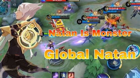 Natan God Mode On Solo Mythic Rank Natan Best Build Top