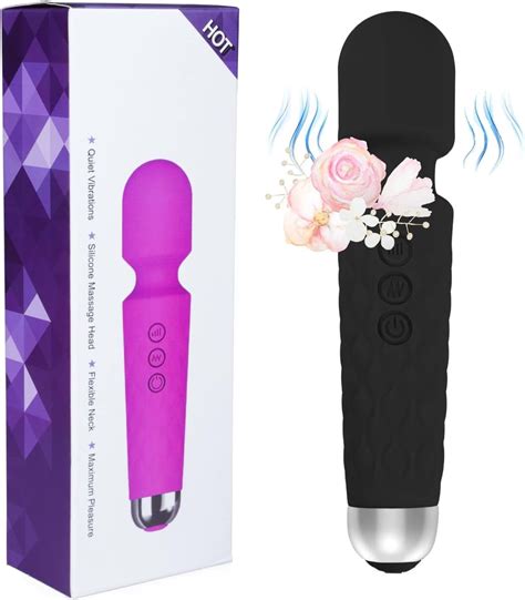 G Spot And Sex Toy 20 Modes And 8 Speeds Wand Massager Quiet Waterproof Usb Rechargeable