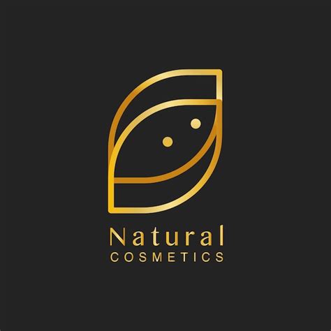 Vecteur De Logo Design Cosmétiques Naturels Vecteur Gratuite