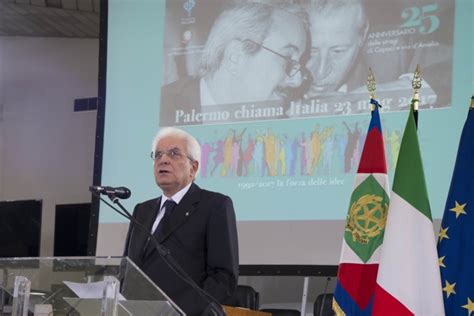 31 Anniversario Mattarella Ricorda La Strage Di Via D Amelio Il Loro