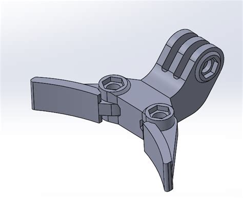 Fichier Stl Gratuit Support Pour Casque De Cam Ra D Actionplan Pour