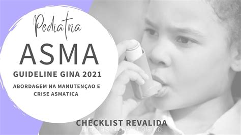 Checklist Manuten O Da Asma Ambulatorial E Crise Asm Tica Upa