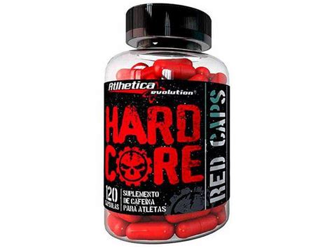Hardcore Red Caps Natural 120 Cápsulas Atlhetica Evolution