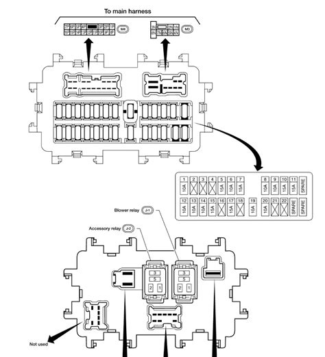 2010 Nissan Altima Fuse Box Diagrams