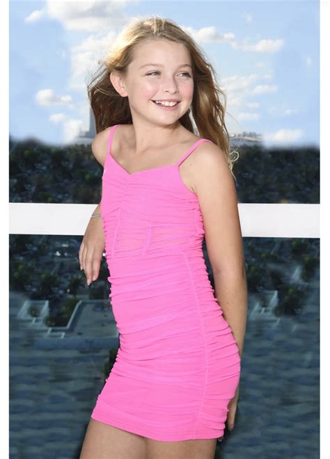 Katie J Nyc Tween Lola Dress Matte Hot Pink I Love Sweet Treatz