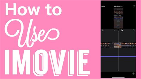 How To Edit VIDEOS Using IMovie YouTube