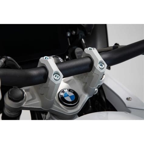 Sw Motech Handlebar Riser Set Mm Silver