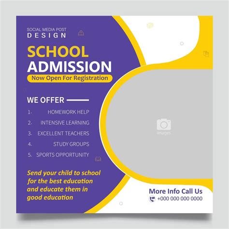 School banner template 14248348 Vector Art at Vecteezy