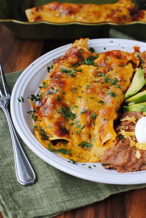 Shredded Beef Enchiladas With The Best Homemade Enchilada Sauce