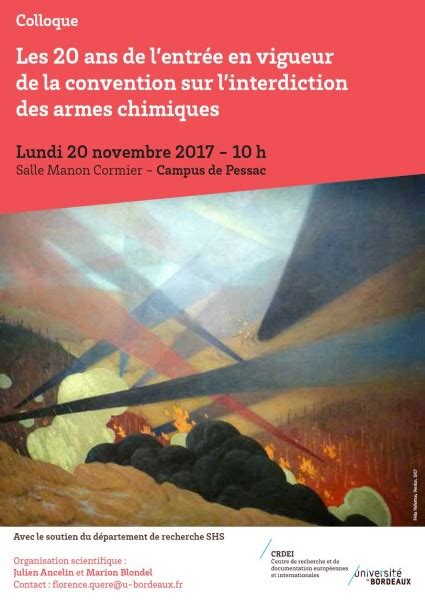 Les 20 ans de l entrée en vigueur de la convention sur l interdiction