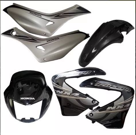 Kit De Carenagem S Adesivo Honda Nx 400 Falcon 2002 R 853 09 Em