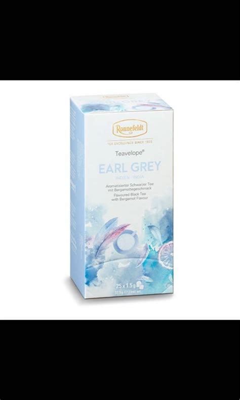 Ronnefeldt Teavelope Earl Grey Tea Food Drinks Beverages On Carousell