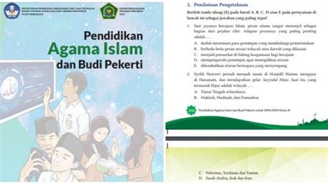 Kunci Jawaban Pai Dan Budi Pekerti Kelas Sma Smk Hal