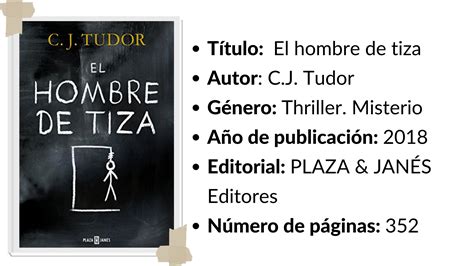 El Hombre De Tiza C J Tudor