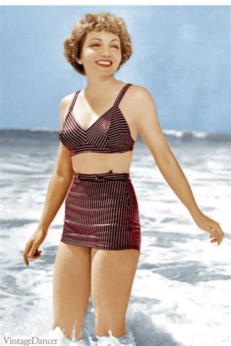 1940s Bathing Suits Swimsuits And Swimwear Swimwear Vintage