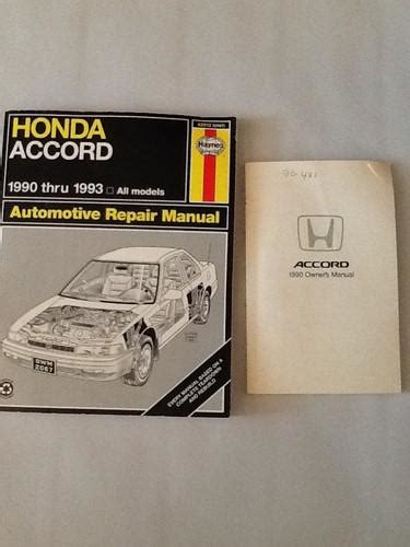 Sell 2000 00 Honda Accord Owners Manual And Repair Manual Free Shipping In Cleveland Tennessee