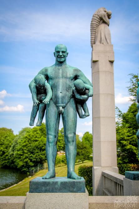 Norways Naked Angry Sculpture Park Pink Plankton