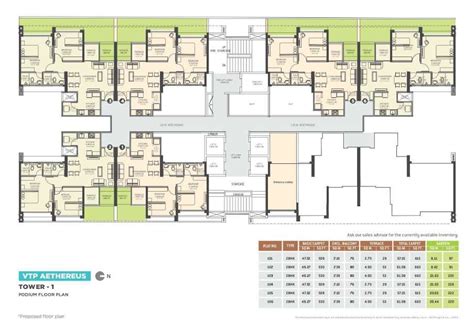 Vtp Aethereus In Mahalunge Pune Lac Floor Plans Location