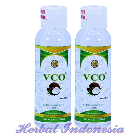 Jual Vco Harmoni Virgin Coconut Oil Minyak Kelapa Murni Shopee