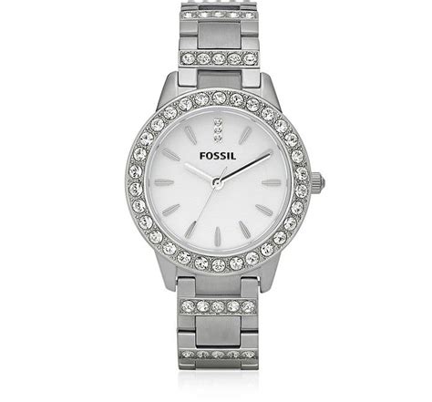 Fossil Jesse Silver Tone Womens Watch Womens Watches Fossil Watches Women Stainless Steel Watch