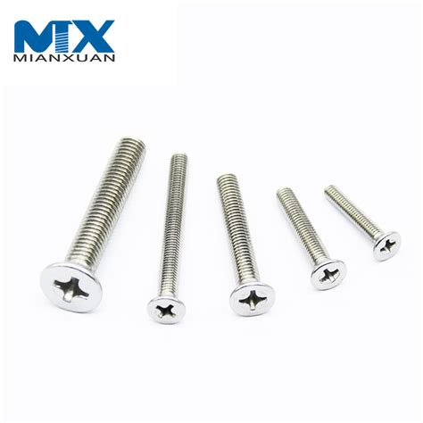 Countersunk Cross Recess Screw Din965 Flat Head Machine Screws China Screws China Cross